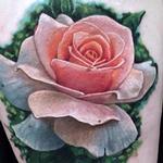 Realistic Rose Tattoo Design Thumbnail